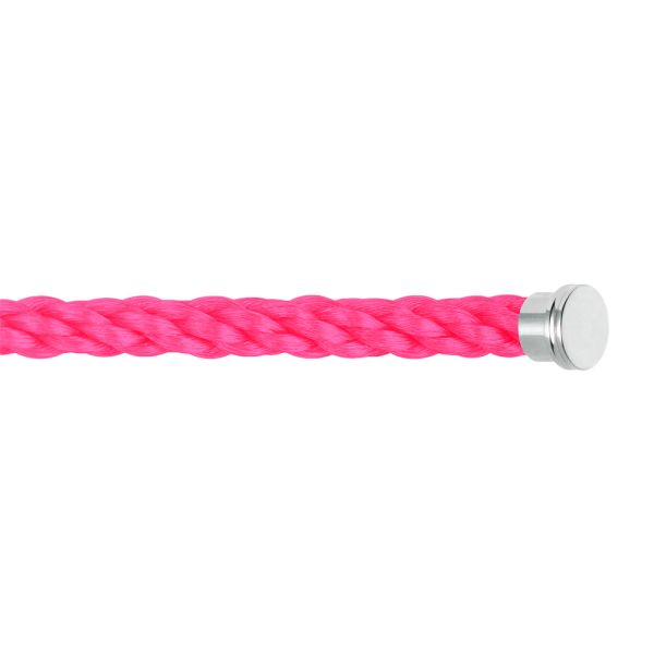 Fred Force 10 Fluorescent Pink large model cable in steel