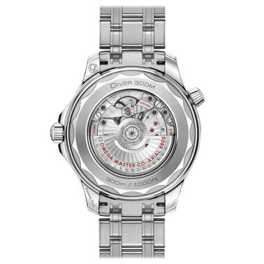 Montre Omega Seamaster Diver 300m Co-Axial Master Chronometer cadran bleu bracelet acier 42 mm - SITE1