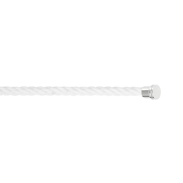 Fred Force 10 White medium model cable in steel