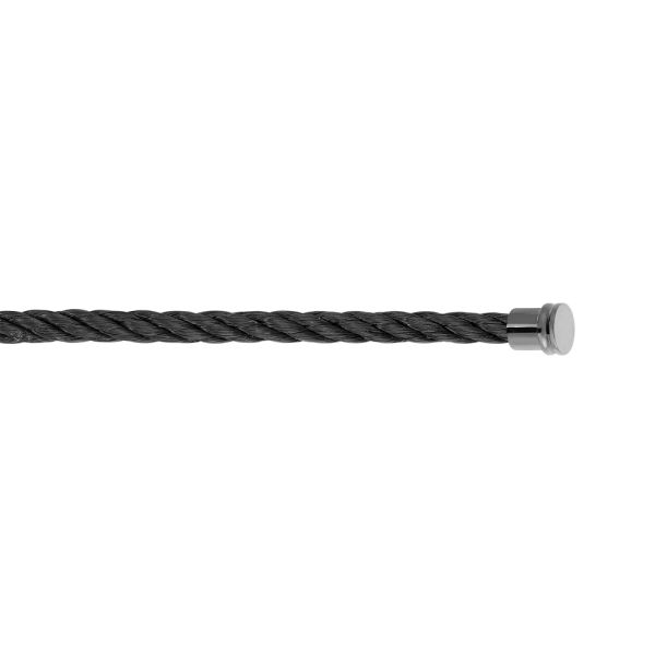 Fred Force 10 Black medium model cable in black PVD plated steel