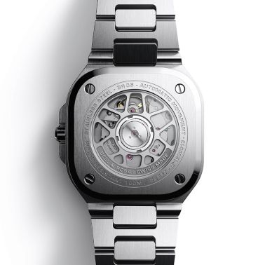 Bell & Ross BR 05 automatic blue dial steel bracelet 40 mm