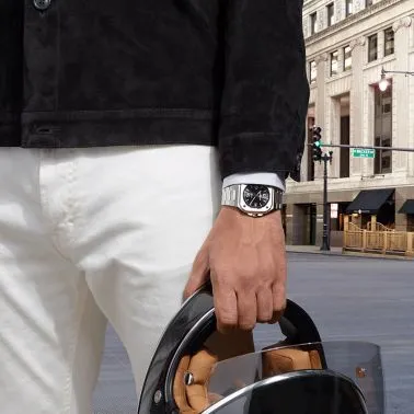 Montre Bell & Ross BR 05 automatique cadran noir bracelet acier 40 mm