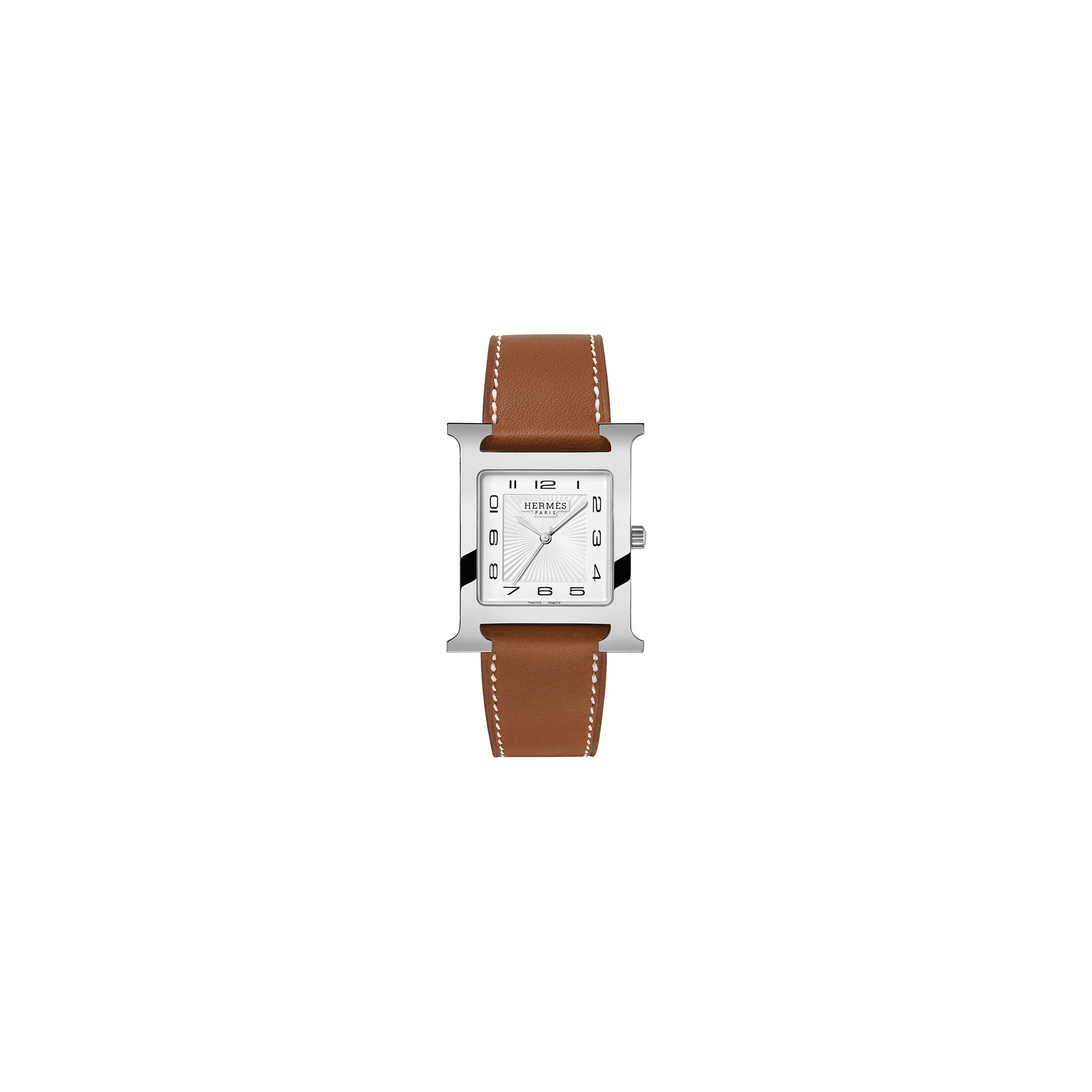 HERMÈS Heure H Grand Modèle quartz Watch 34 mm W036833WW00 - Lepage