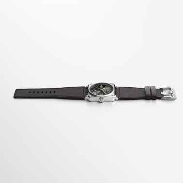 Bell & Ross BR 03-92 Grey Lum automatic grey dial leather strap 42 mm