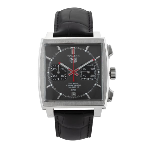 Montre TAG Heuer Monaco "Calibre 12 Final Edition" Ref. CAW211J.FC6476 39 mm Full Set 2011