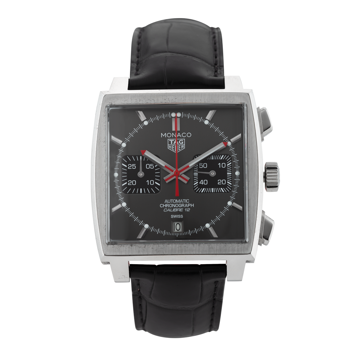 Montre TAG Heuer Monaco "Calibre 12 Final Edition" Ref. CAW211J.FC6476 39 mm Full Set 2011