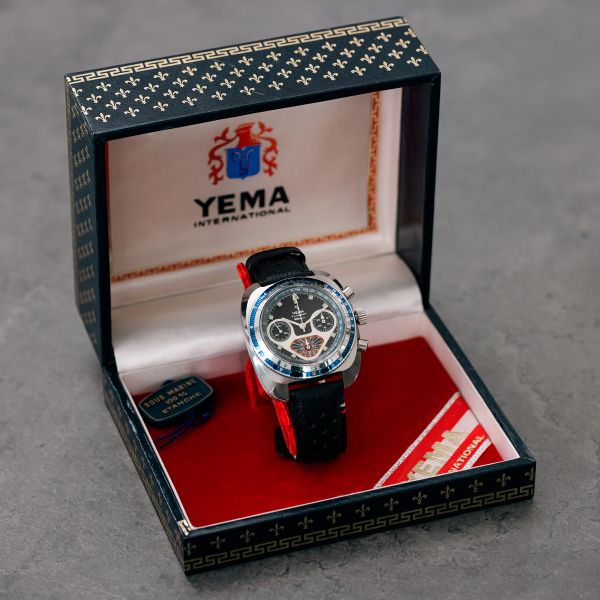 Yema Flygraf Chronograph automatic 40 mm circa 1970