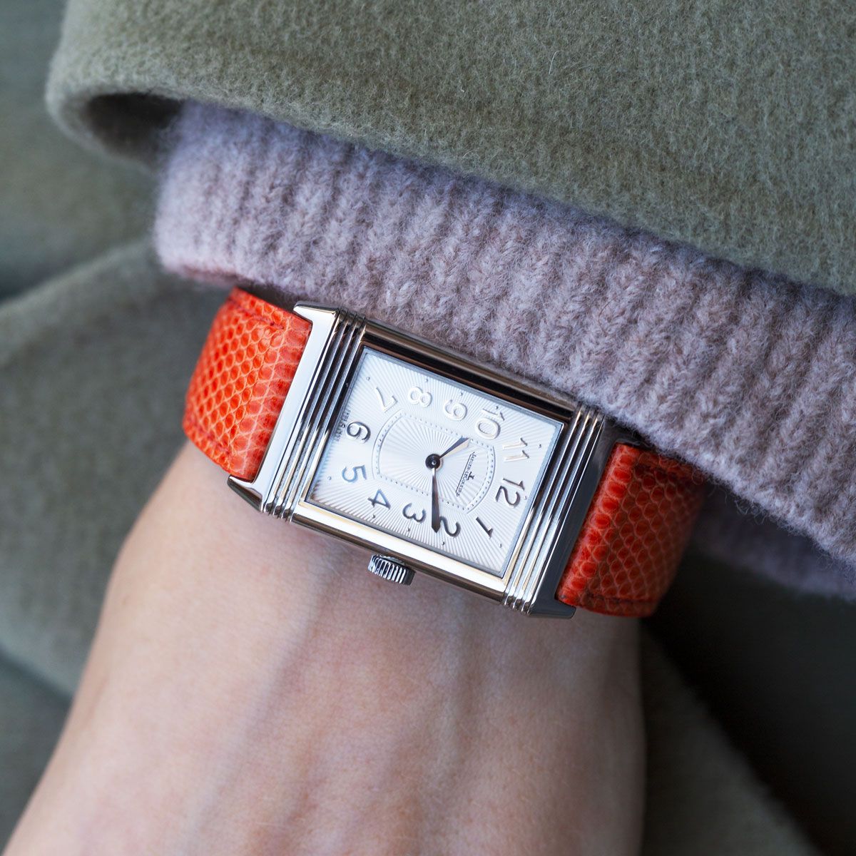 Montre Jaeger-Lecoultre Reverso Lady Ultra Thin quartz 24 x 39 mm Full Set 2013