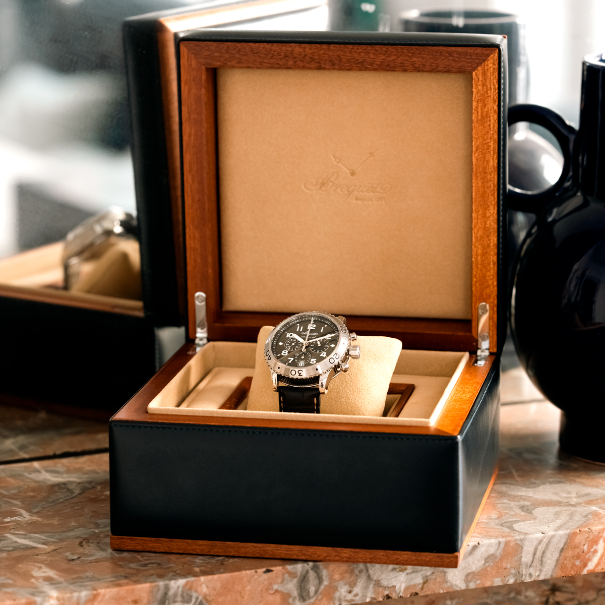 Montre Breguet Type XXI Flyback automatique 42 mm Full Set 2010