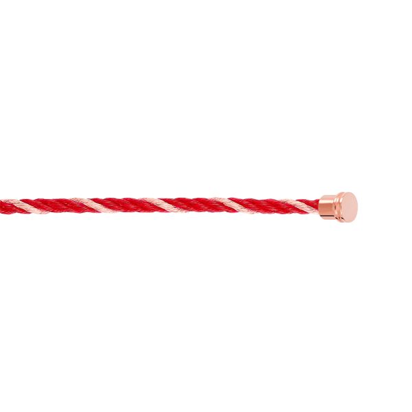 Fred Force 10 Red medium model cable in rose gold