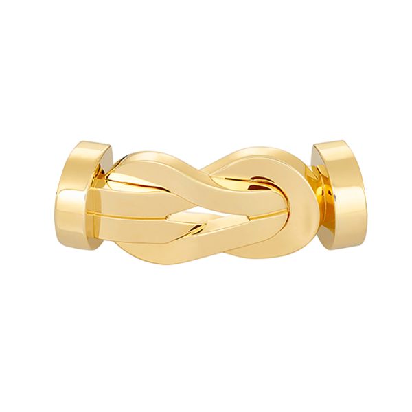 Fred Chance Infinie buckle large model in 18k yellow gold
