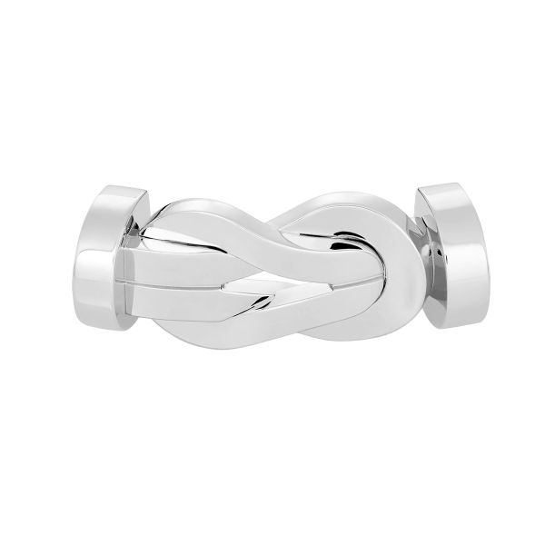 Fred Chance Infinie buckle large model in 18k white gold