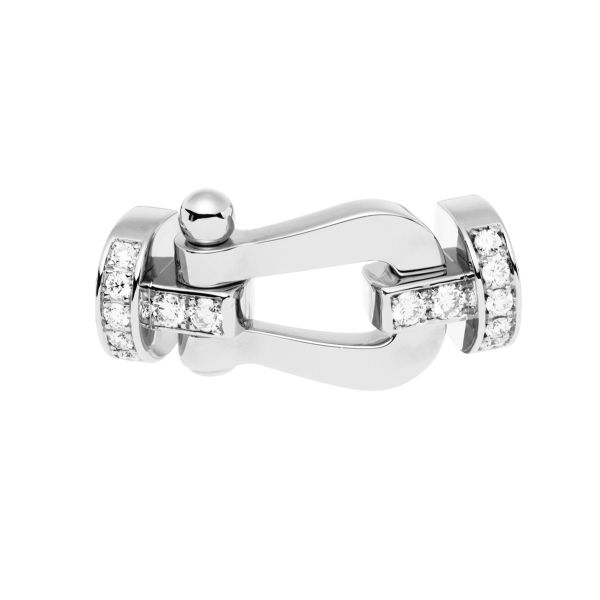 Manille Fred Force 10 grand modèle en or blanc et diamants 0B0026