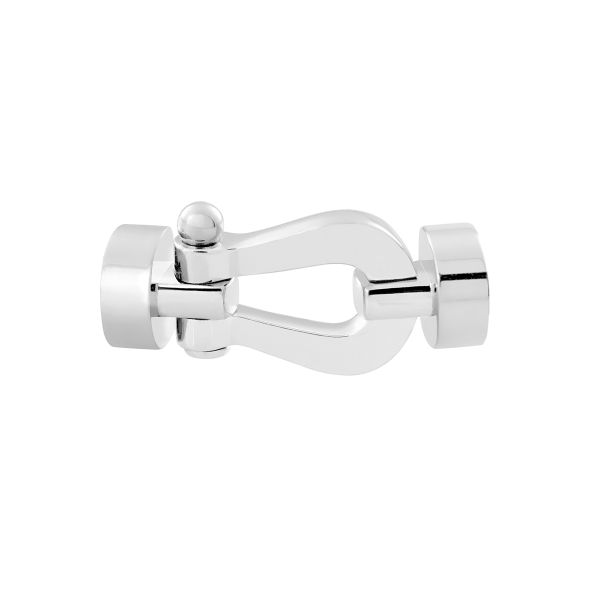 Fred Force 10 medium model buckle in white gold