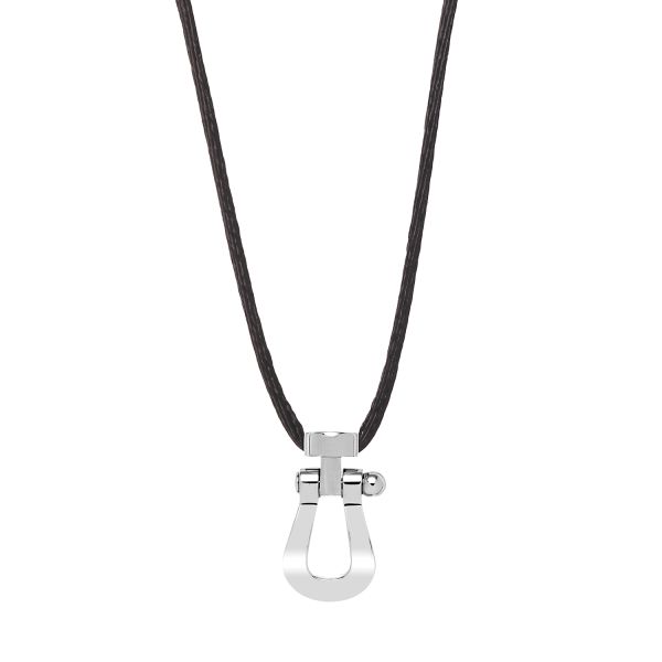 Fred Force 10 large model pendant in white gold on cord