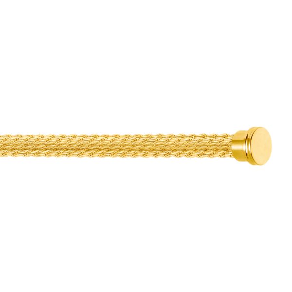 Fred Force 10 multichain bracelet Large model in yellow gold