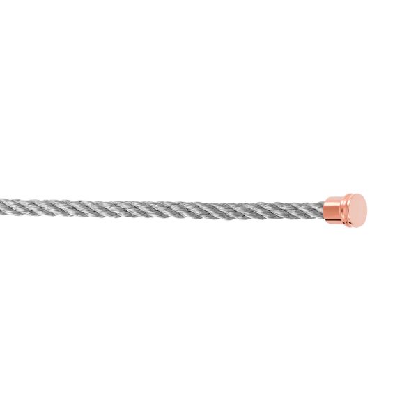 Câble Fred Force 10 Moyen modèle en acier plaqué or rose
