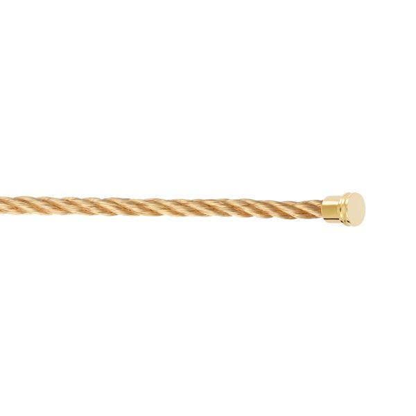 Fred Force 10 cable Medium in yellow gold