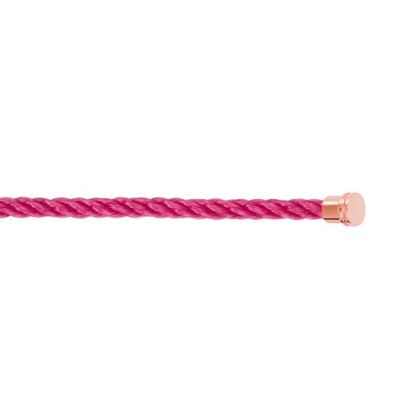 Câble Fred Force 10 Bois de rose Moyen modèle en acier plaqué or rose