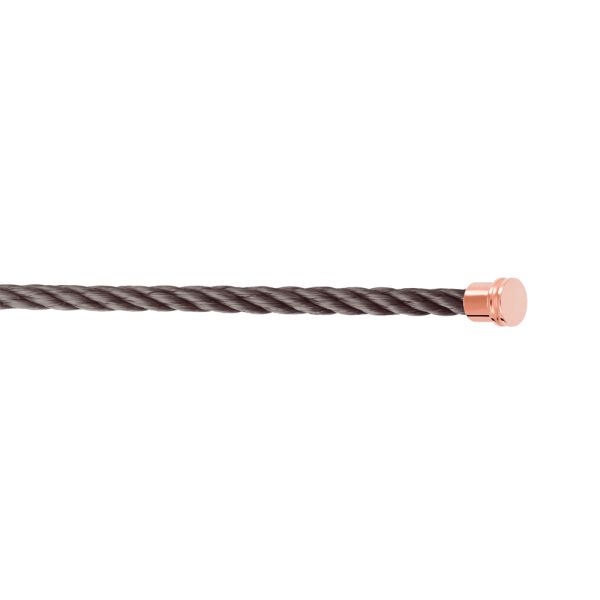 Fred Force 10 Storm Grey Medium Steel Rose Gold Plated Cable
