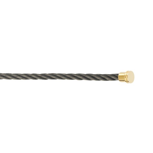 Fred Force 10 Kaki Medium steel cable, yellow gold plated