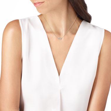 Fred Force 10 small necklace in white gold and diamonds