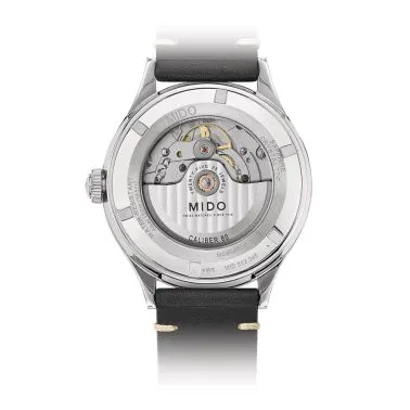 Mido Multifort Patrimony automatic watch anthracite dial black leather strap 40 mm M040.407.16.060.00