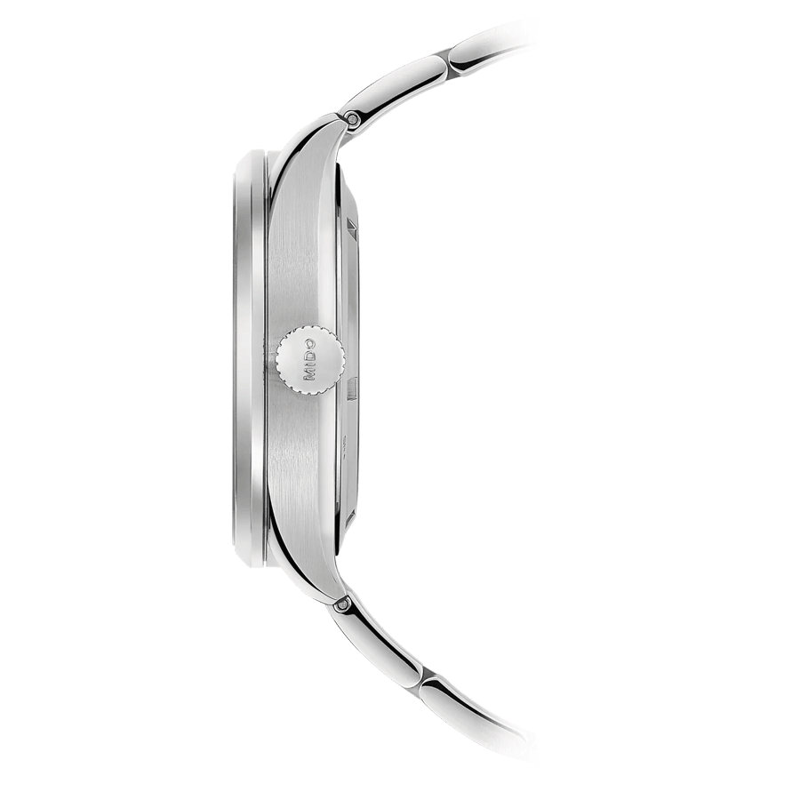 Mido Multifort Chronometer 1 COSC automatic watch blue dial steel bracelet 42 mm M038.431.11.041.00