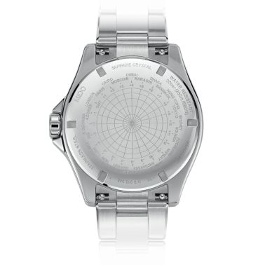 Montre Mido Ocean Star GMT automatique cadran bleu bracelet acier 44 mm M026.629.11.041.00