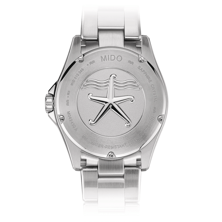 Montre Mido Ocean Star 200C automatique cadran bleu bracelet acier 42,5 mm M042.430.11.041.00