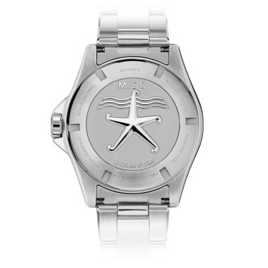 Mido Ocean Star 600 Chronometer COSC automatic watch blue dial steel bracelet 43,5 mm M026.608.11.041.01