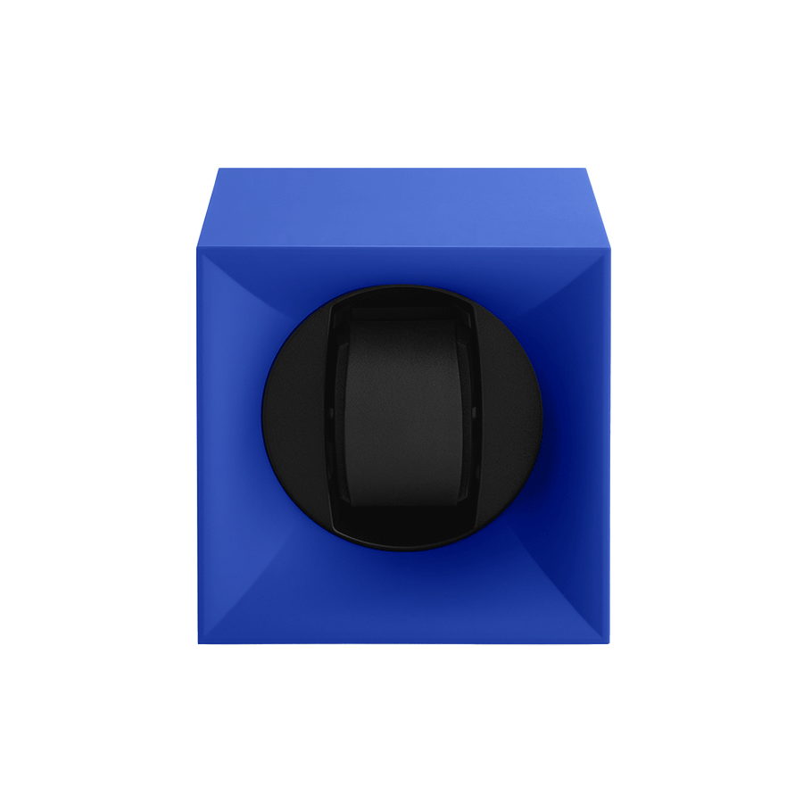 Écrin remontoir pour montre automatique SwissKubik StartBox Bleu