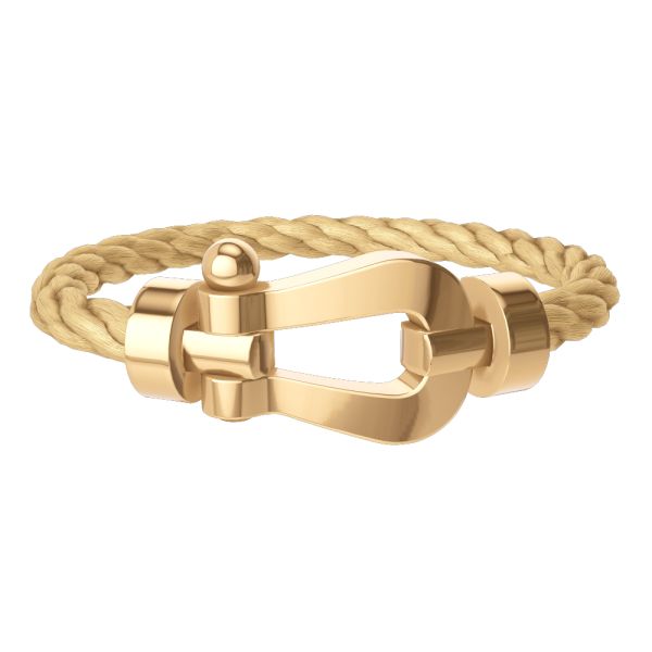 Fred Force 10 XL bracelet in yellow gold