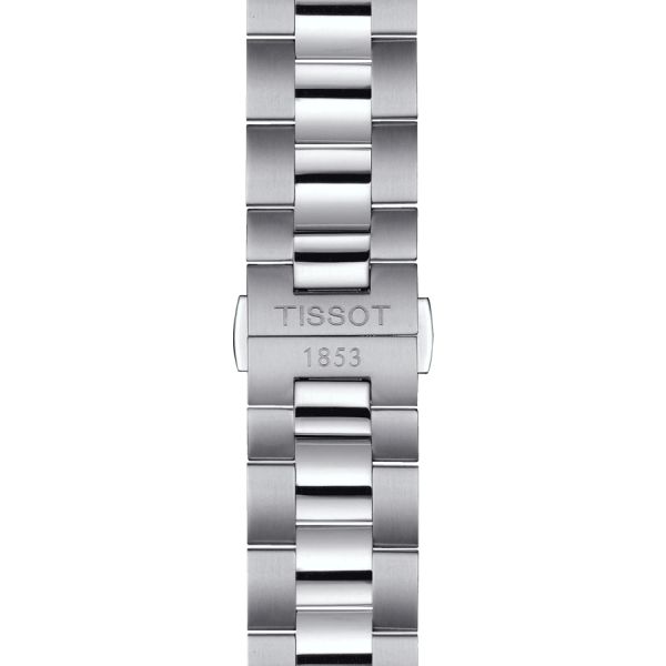 Montre Tissot Gentleman Powermatic 80 Open Heart automatique cadran taupe bracelet acier 40 mm T127.407.11.081.00