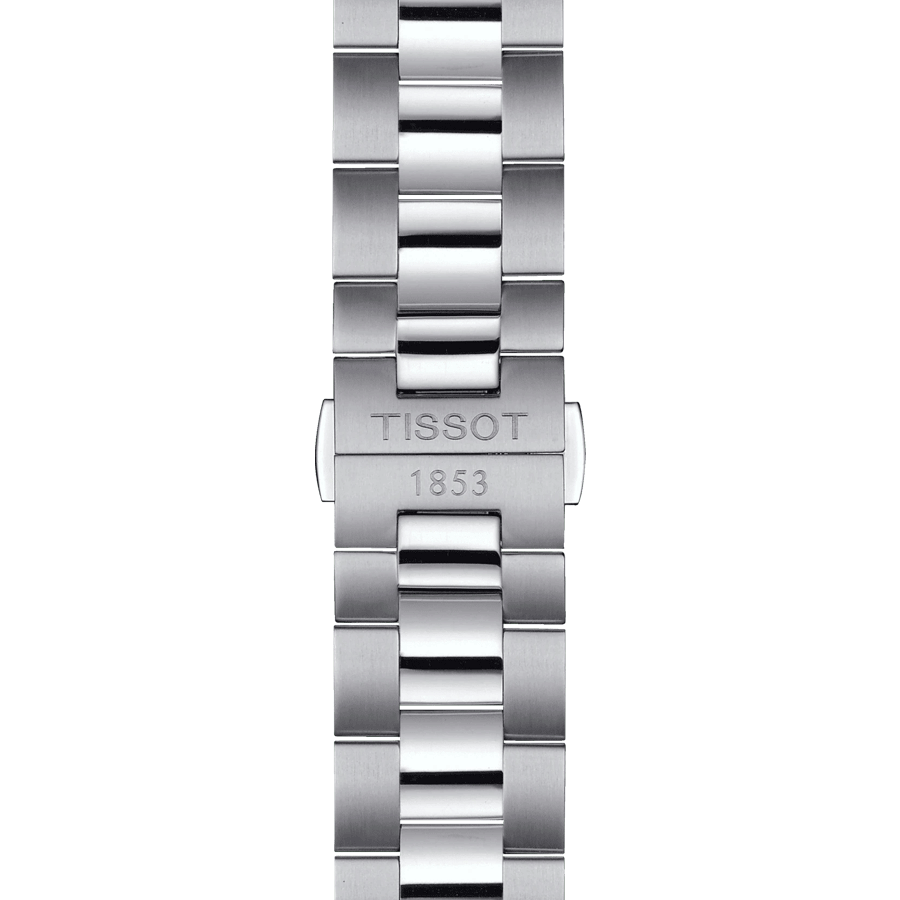 Montre Tissot Gentleman Powermatic 80 Open Heart automatique cadran taupe bracelet acier 40 mm T127.407.11.081.00