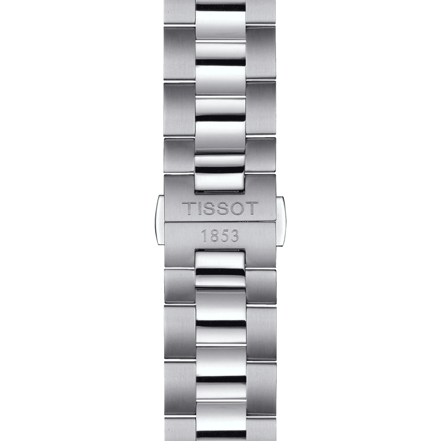 Tissot Gentleman Powermatic 80 Open Heart automatic watch blue dial steel bracelet 40 mmc T127.407.11.041.01
