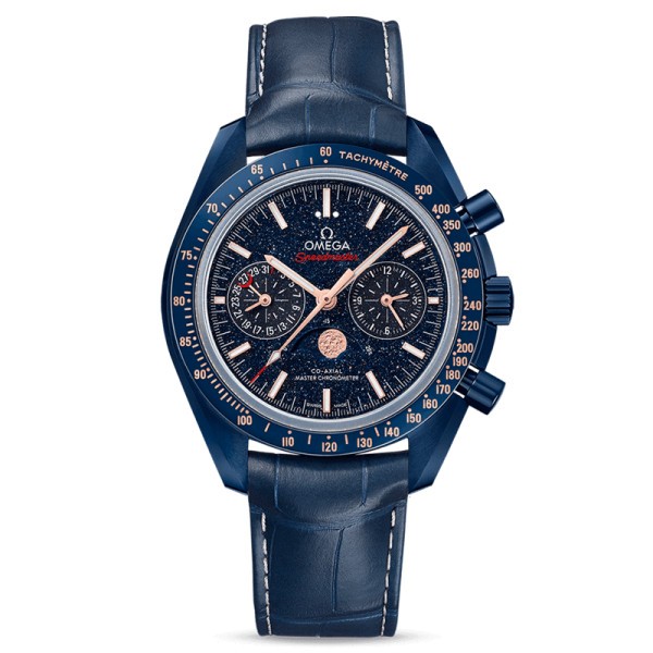 Montre Omega Speedmaster Moonwatch Blue Side of the Moon Co-Axial Master Chronometer 44,25 mm - SOLDAT PL