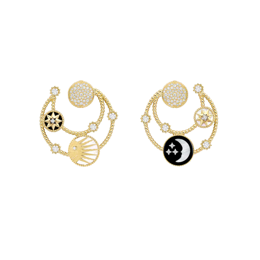 Dior sun and moon necklace online