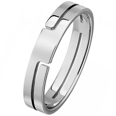 Bague dinh van Seventies Petit Modèle en or blanc 222202