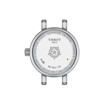 Montre Tissot Lovely Round quartz cadran nacre blanche bracelet acier 19,5 mm T140.009.11.111.00