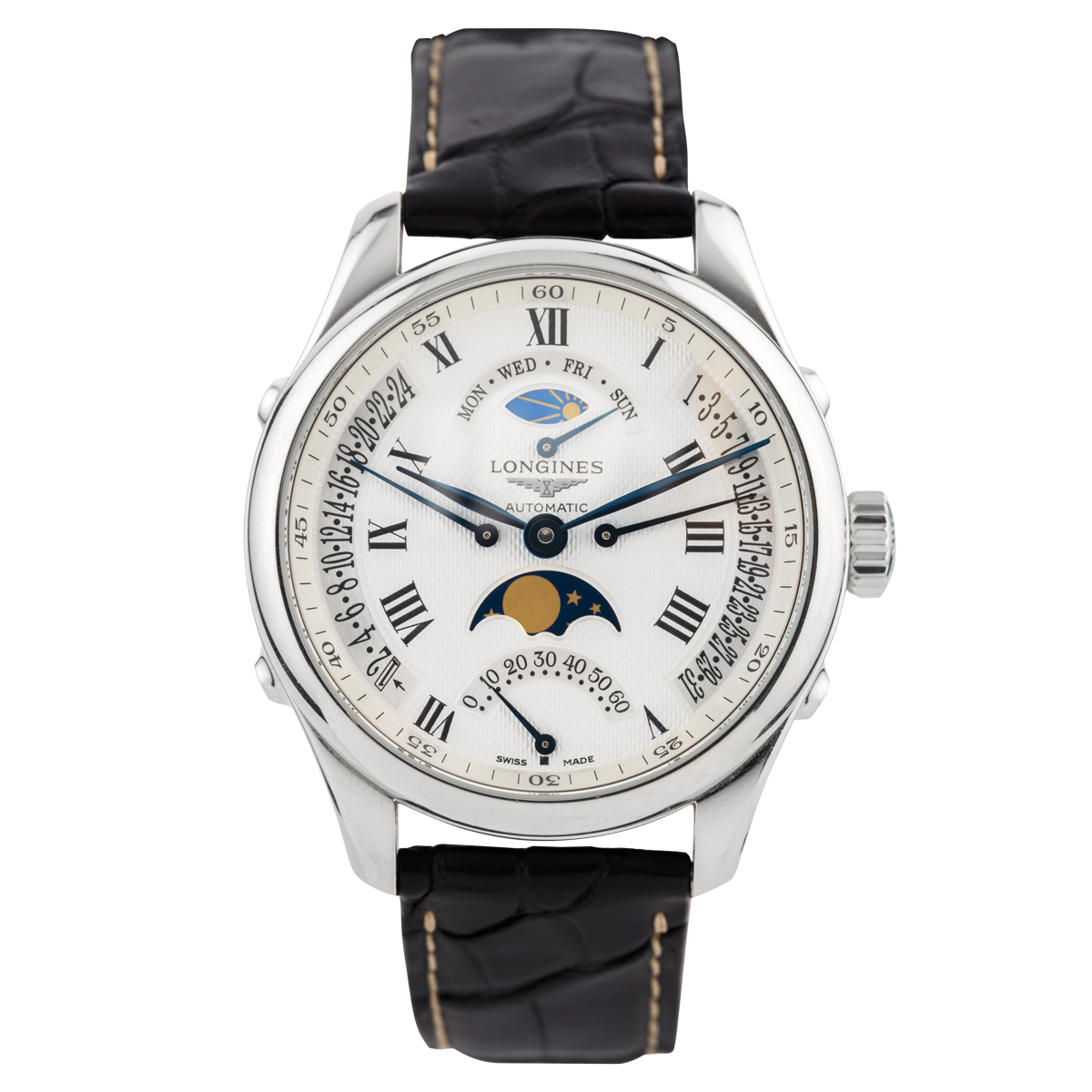 Longines master collection top moonphase retrograde