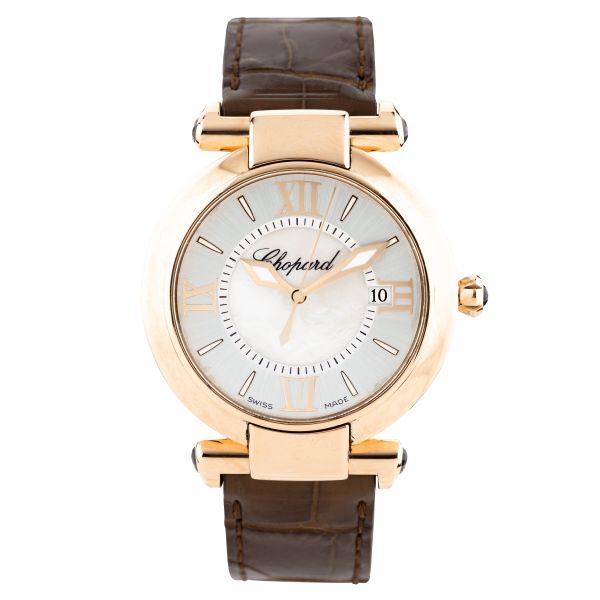 Chopard Imperiale 4221 rose gold quartz 36 mm