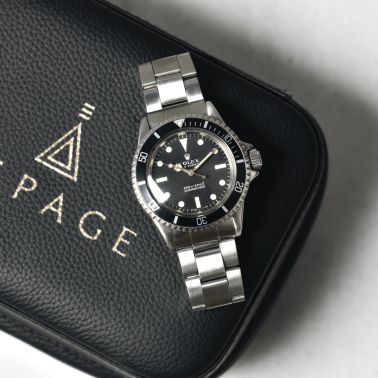 Montre Rolex Submariner 5513 "Meters First" automatique 40 mm circa 1968