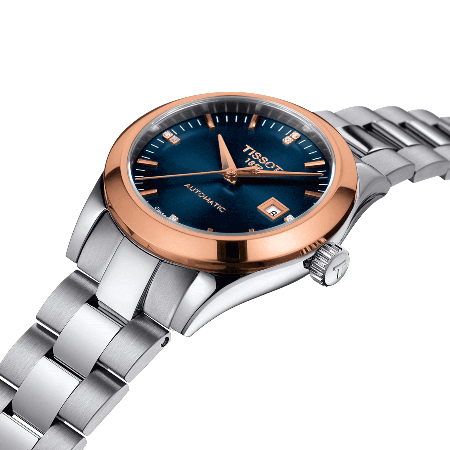 Tissot T My Lady Rose Gold Watch auto T930.007.41.046.00 Lepage