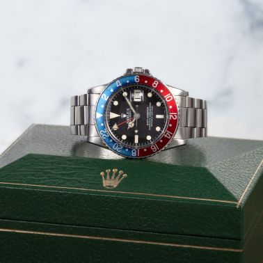 Montre Rolex GMT-Master 1675 automatique 40 mm Full Set 1974