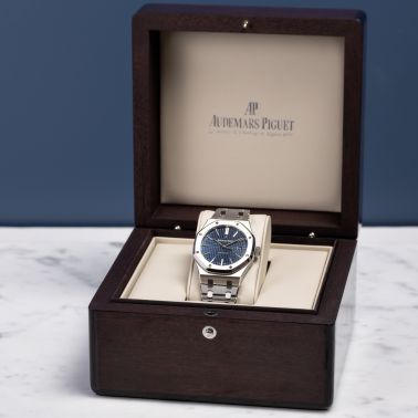 Montre Audemars Piguet Royal Oak 15400ST automatique 41 mm Full Set 2015