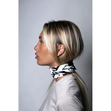 Claverin Hanging one earring in yellow gold and white pearls 15 mm