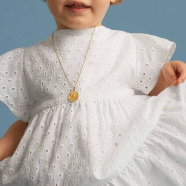 Médaille Arthus Bertrand Colombe aux étoiles en or jaune