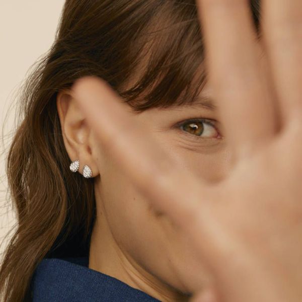 国内発| BOUCHERON Serpent Boheme 18K YG Diamond ピアス XS セルパンボエム スタッズイヤリング XS | ピアス | ブシュロン