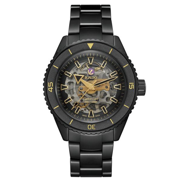 Rado Captain Cook High-Tech Ceramic Limited Edition automatic watch skeleton 43 mm R32147162